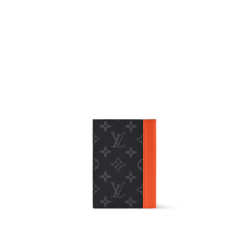 Passport Cover Monogram Eclipse in Men's Travel Travel Accessories collections by Louis Vuitton (Product zoom)