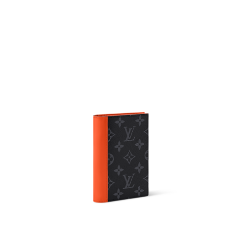 Passport Cover Monogram Eclipse in Men's Travel Travel Accessories collections by Louis Vuitton (Product zoom)