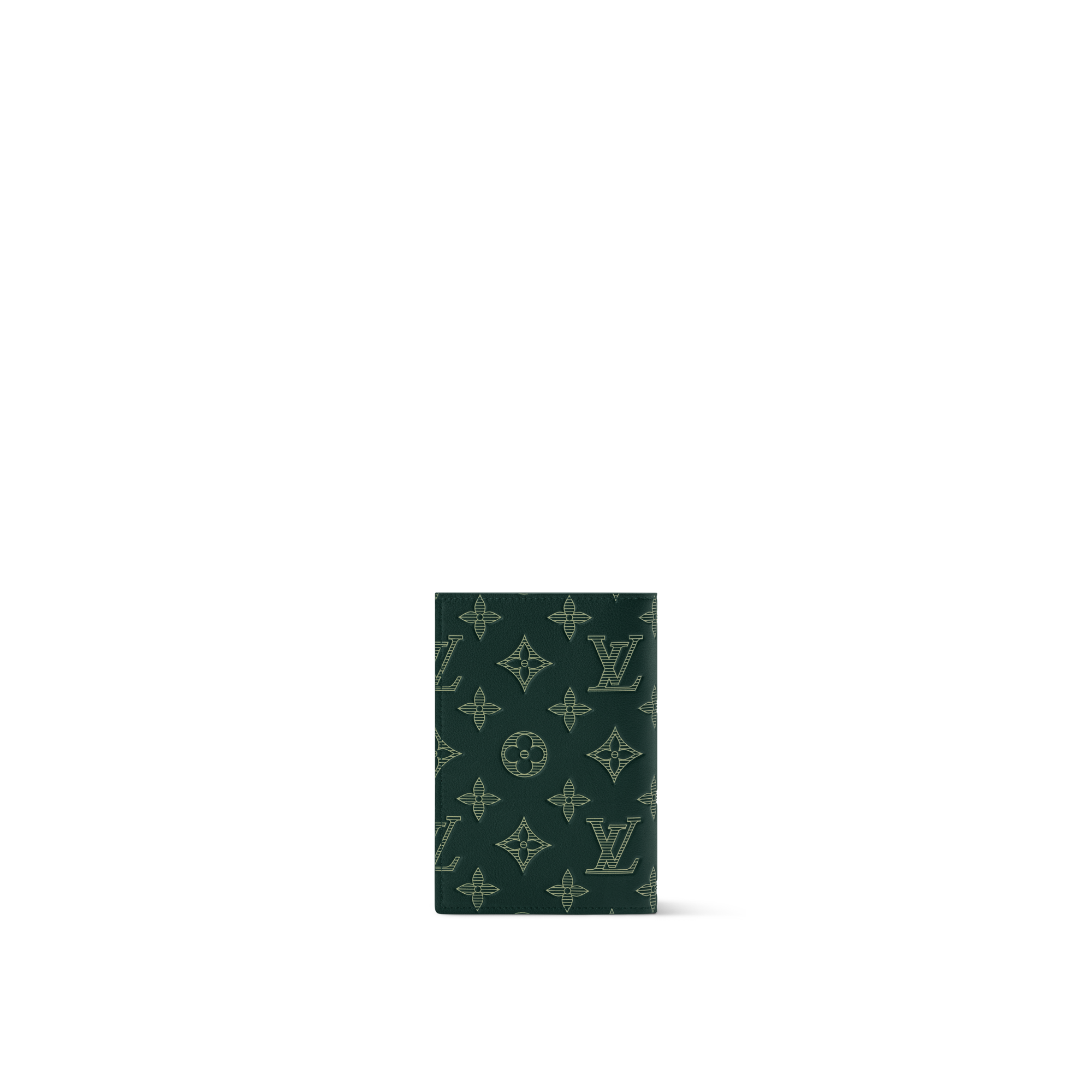 Passport Cover Monogram Shadow Leather in Men
