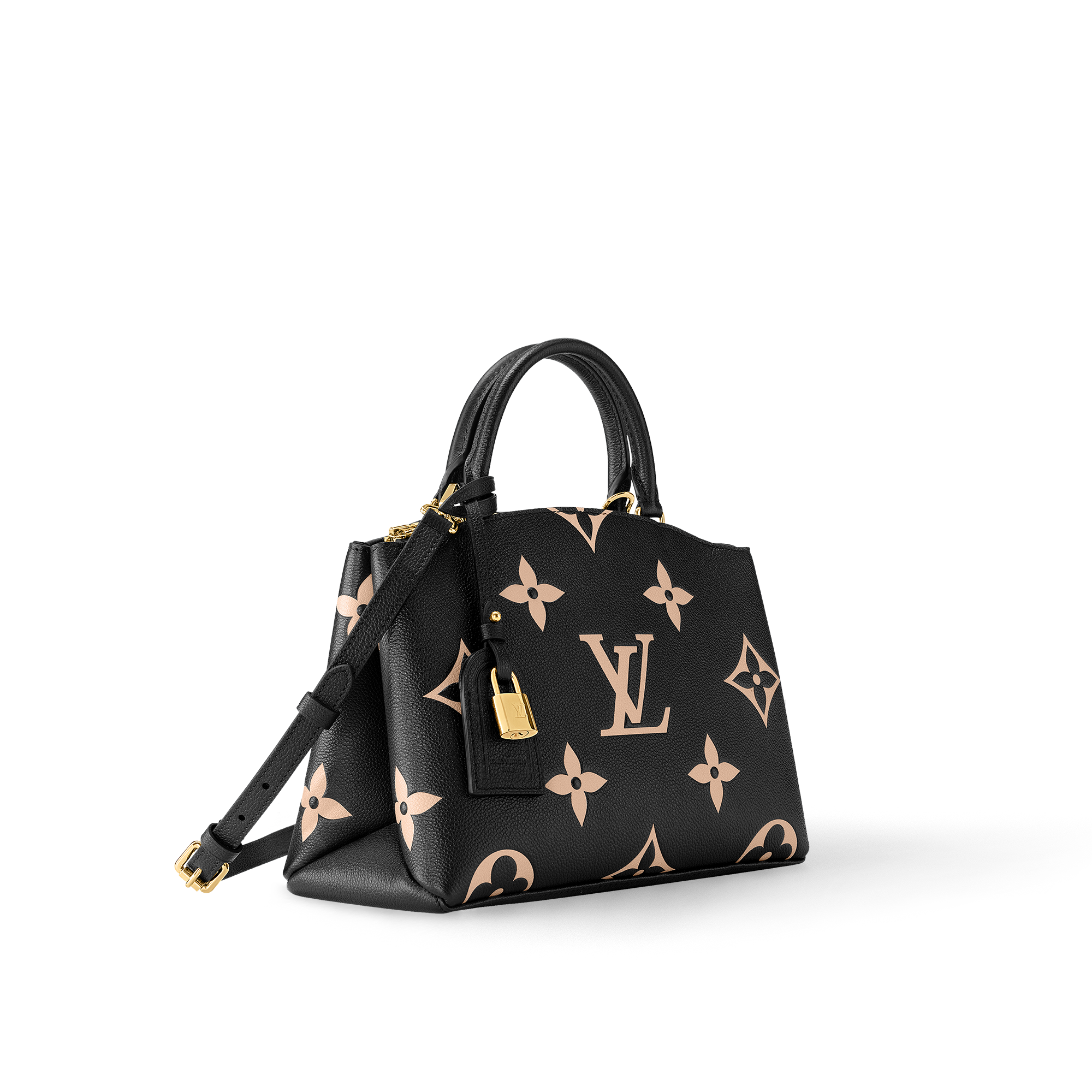 Petit Palais Bicolor Monogram Empreinte Leather in Women