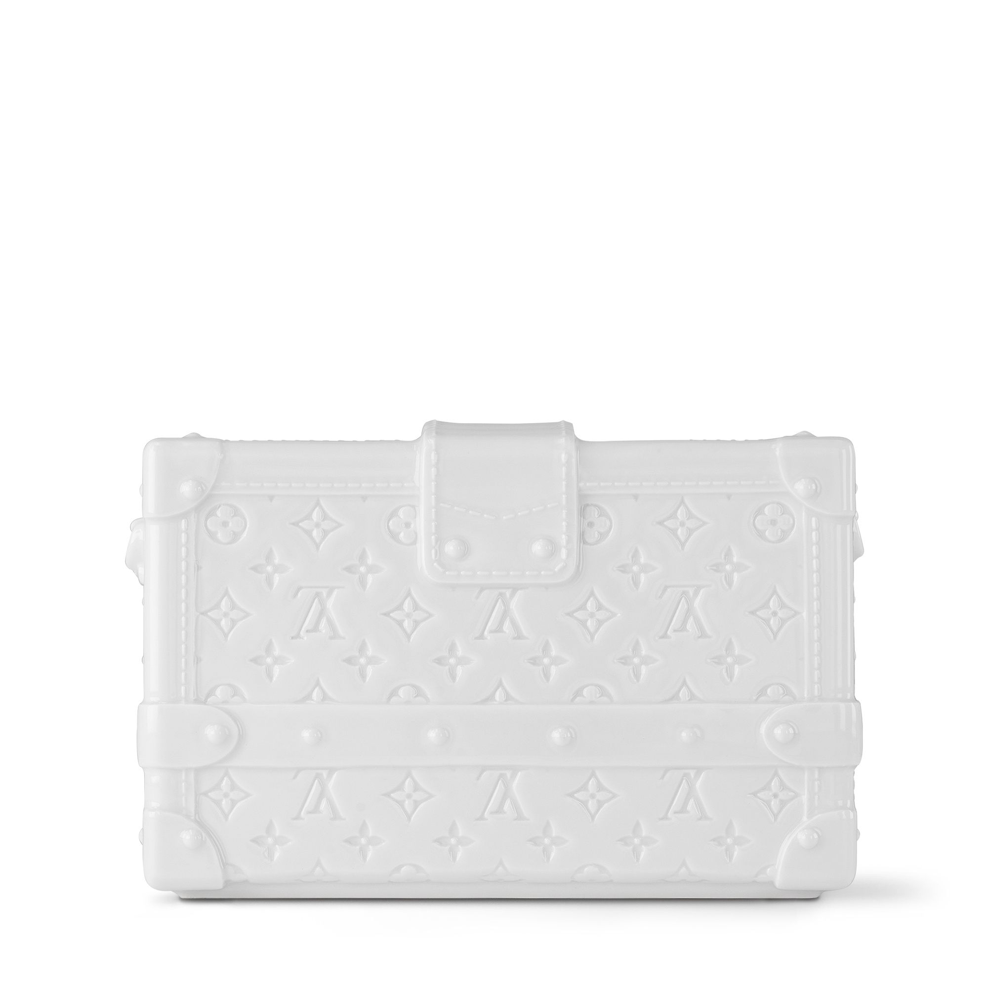 Petite Malle Porcelain Vase Monogram in Trunks, Travel and Home