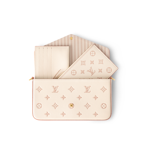 Pochette Félicie Monogram Empreinte in Women's Wallets and Small Leather Goods Wallets on Chain and Micro Bags collections by Louis Vuitton (Product zoom)