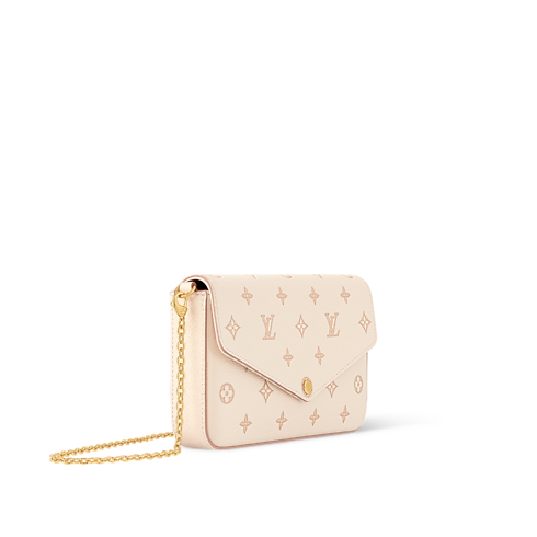 Pochette Félicie Monogram Empreinte in Women's Wallets and Small Leather Goods Wallets on Chain and Micro Bags collections by Louis Vuitton (Product zoom)
