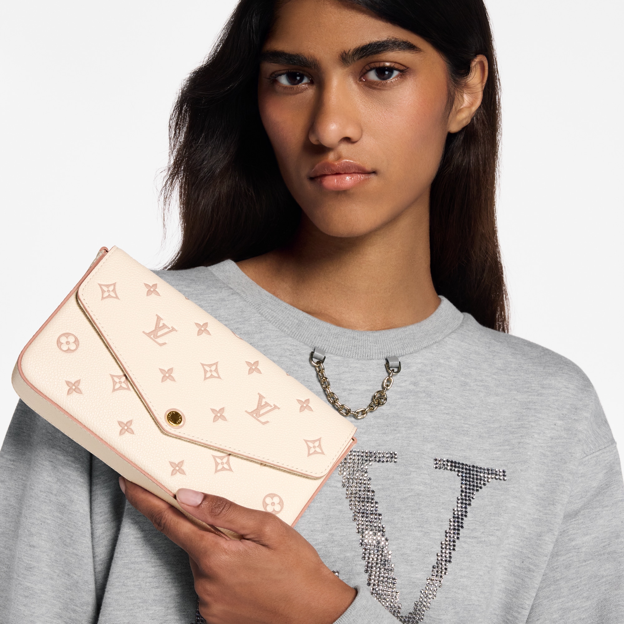 Pochette Félicie Monogram Empreinte in Women