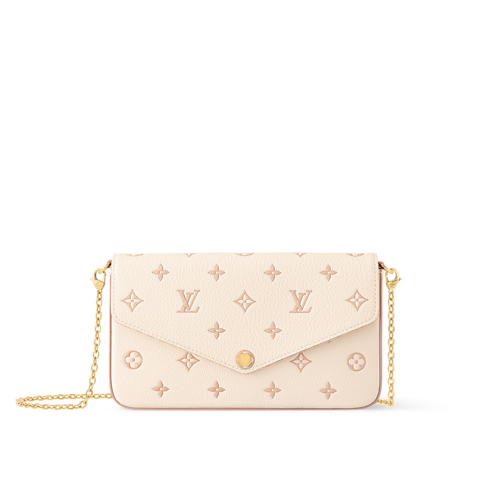 Pochette Félicie Monogram Empreinte in Women's Wallets and Small Leather Goods Wallets on Chain and Micro Bags collections by Louis Vuitton (Product zoom)