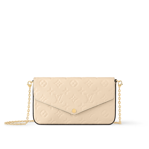 Pochette Félicie Monogram Empreinte in Women's Wallets and Small Leather Goods Wallets on Chain and Micro Bags collections by Louis Vuitton (Product zoom)