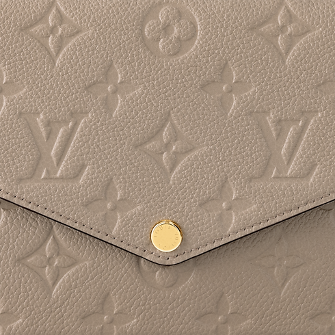 Pochette Félicie Monogram Empreinte in Women's Wallets and Small Leather Goods Wallets on Chain and Micro Bags collections by Louis Vuitton (Product zoom)