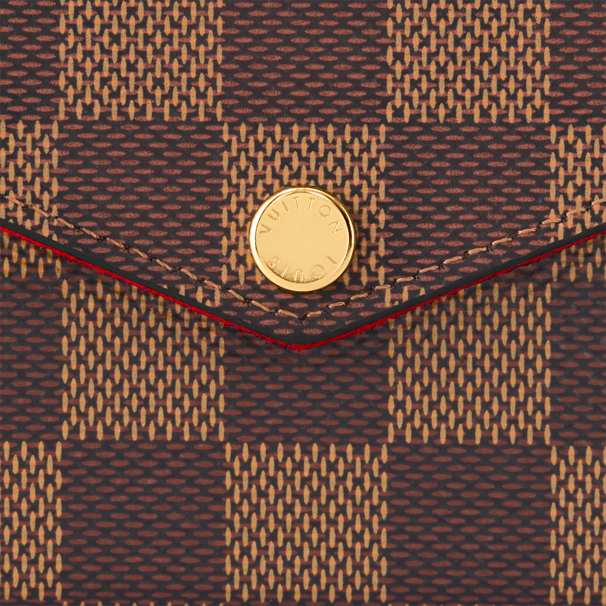 Pochette Félicie Damier Ebene Canvas in Women
