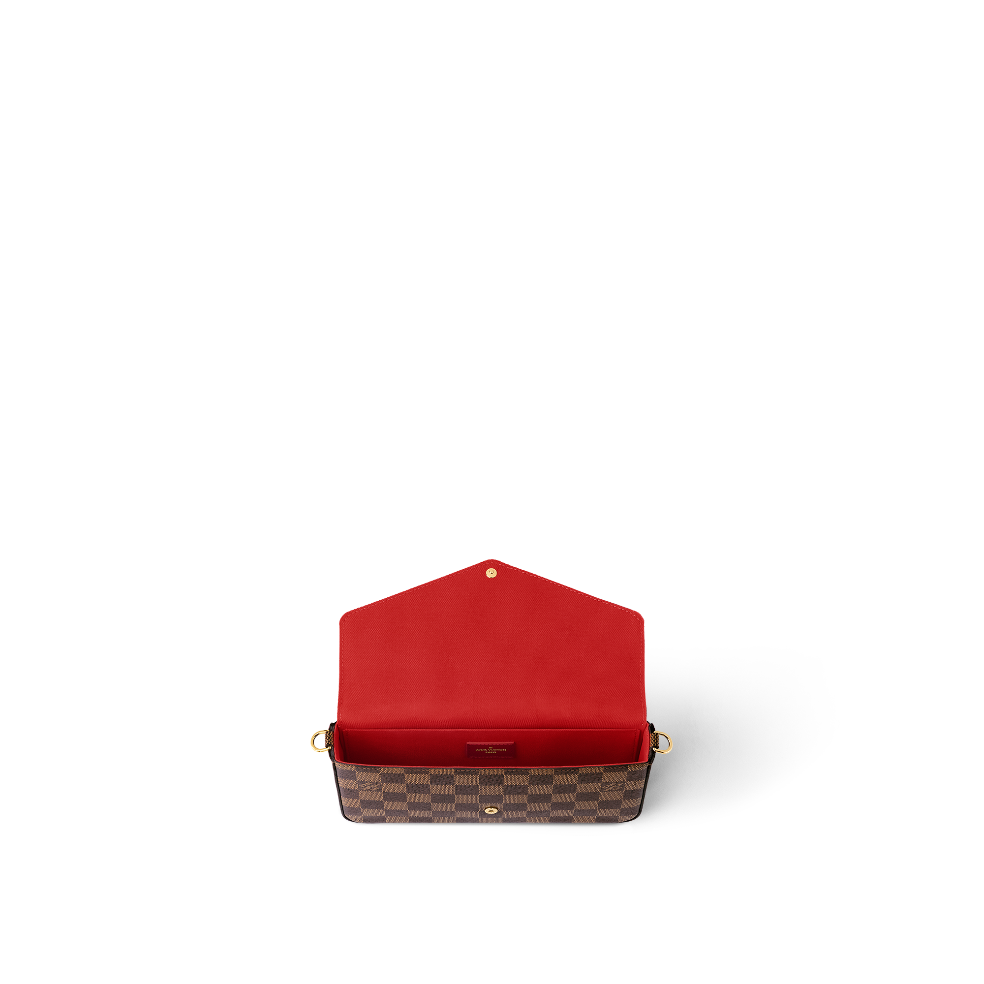 Pochette Félicie Damier Ebene in Women