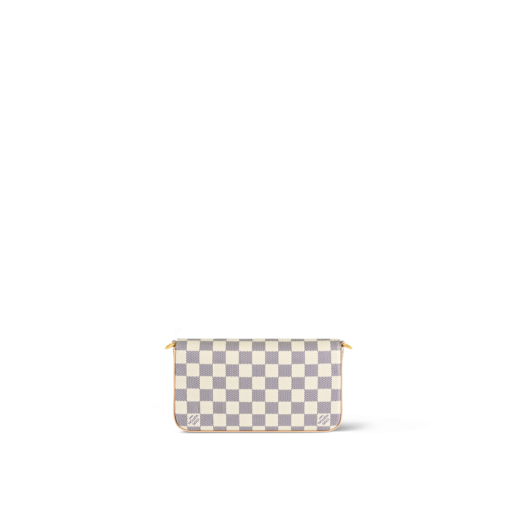 Pochette Félicie Damier Azur Canvas in Women
