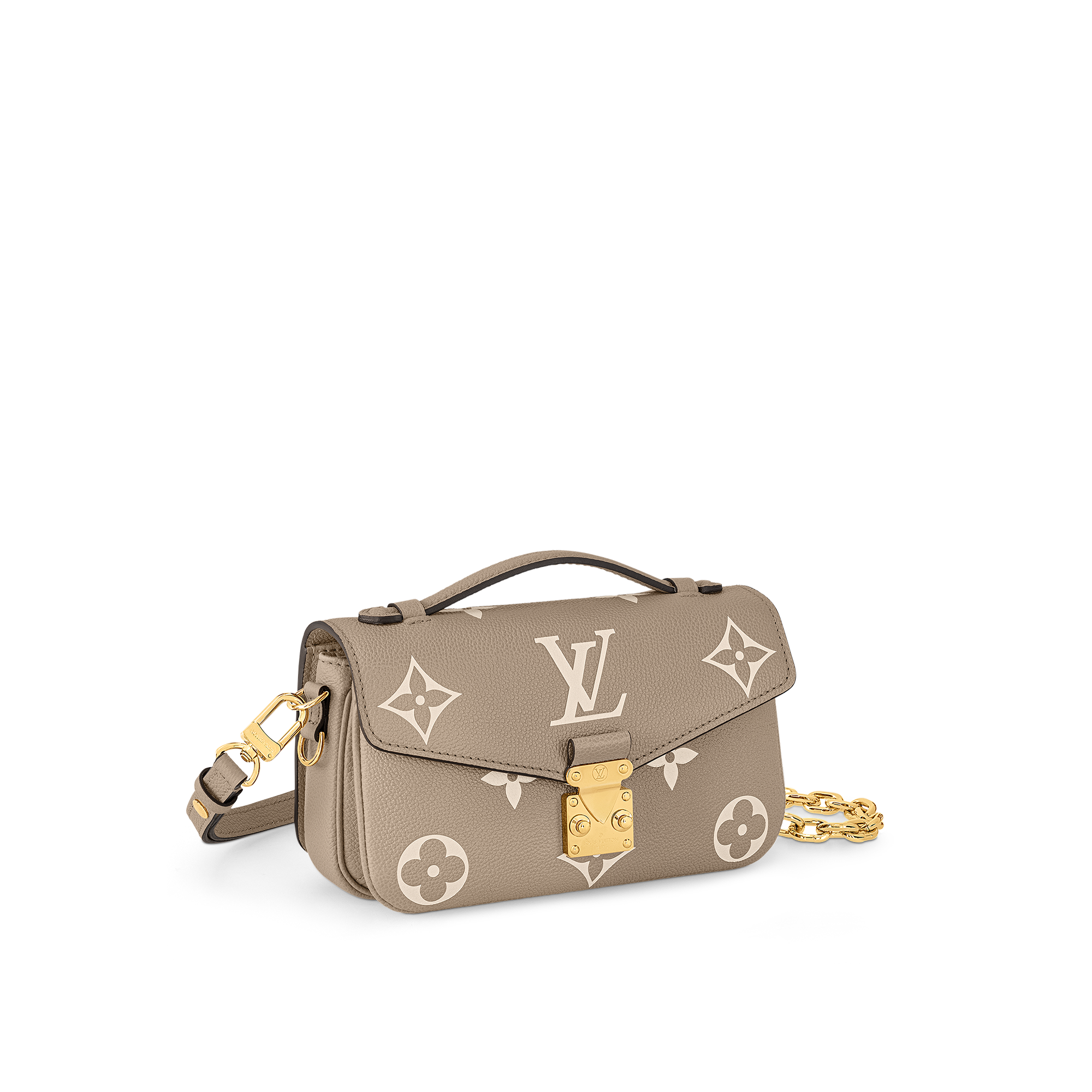 Pochette Métis East West Monogram Empreinte in Women