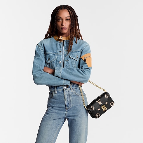 Pochette Métis East West Monogram Empreinte in Women's Handbags All Collections collections by Louis Vuitton (Product zoom)