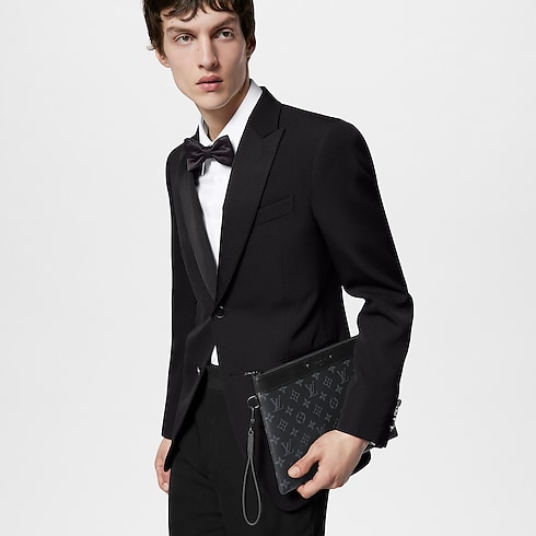 Pochette To-Go Monogram Eclipse in Men's Travel Travel Accessories collections by Louis Vuitton (Product zoom)