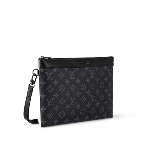 Pochette To-Go Monogram Eclipse in Men's Travel Travel Accessories collections by Louis Vuitton (Product zoom)