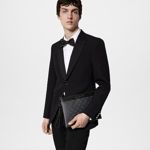 Pochette To-Go Monogram Eclipse in Men's Travel Travel Accessories collections by Louis Vuitton (Product zoom)