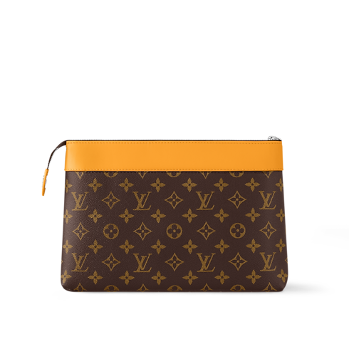 Pochette Voyage Souple Monogram Macassar Canvas in Gifts's Valentine's Day Gifts for Him } collections by Louis Vuitton (Product zoom)