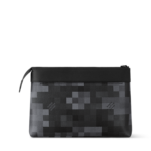 Pochette Voyage Souple D16 in Bags and Small Leather Goods's Men Small Leather Goods Pouches collections by Louis Vuitton (Product zoom)