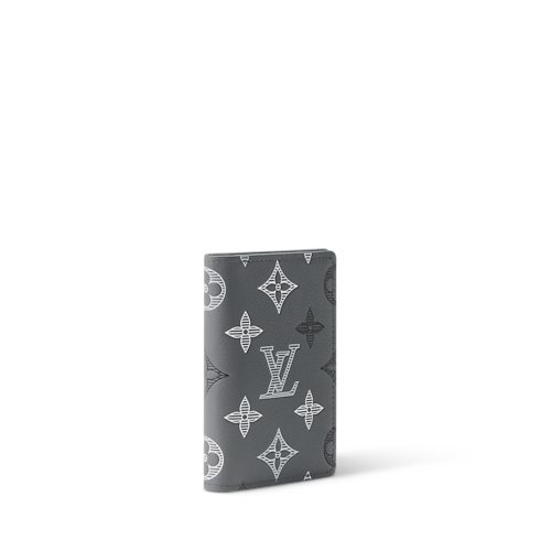 Pocket Organizer Monogram Shadow in Men's Wallets and Small Leather Goods All Wallets and Small Leather Goods collections by Louis Vuitton (Product zoom)