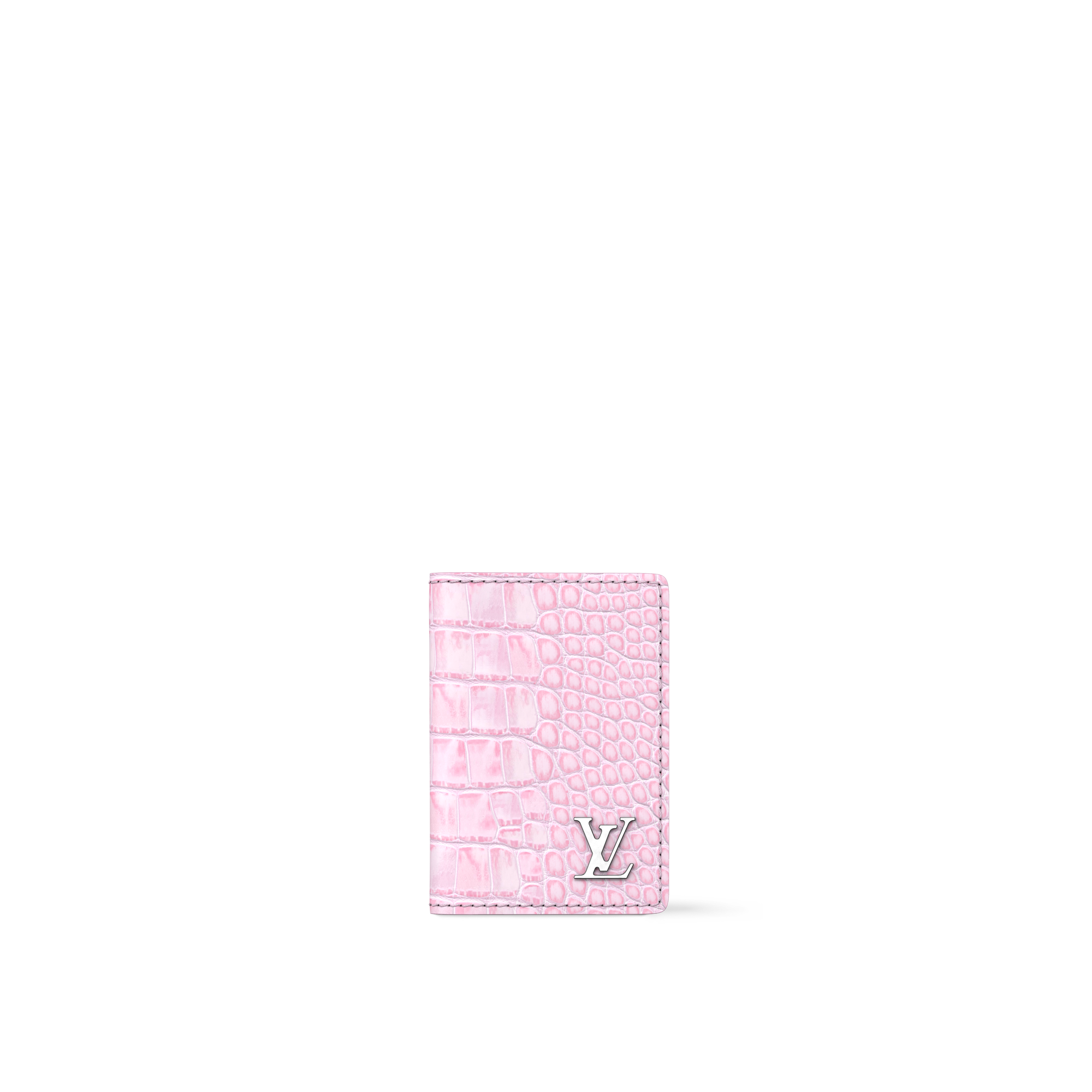 Pocket Organizer Crocodilien Mat in Men