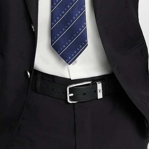 Pont Neuf 35mm Belt Taurillon in Men's Accessories Belts collections by Louis Vuitton (Product zoom)