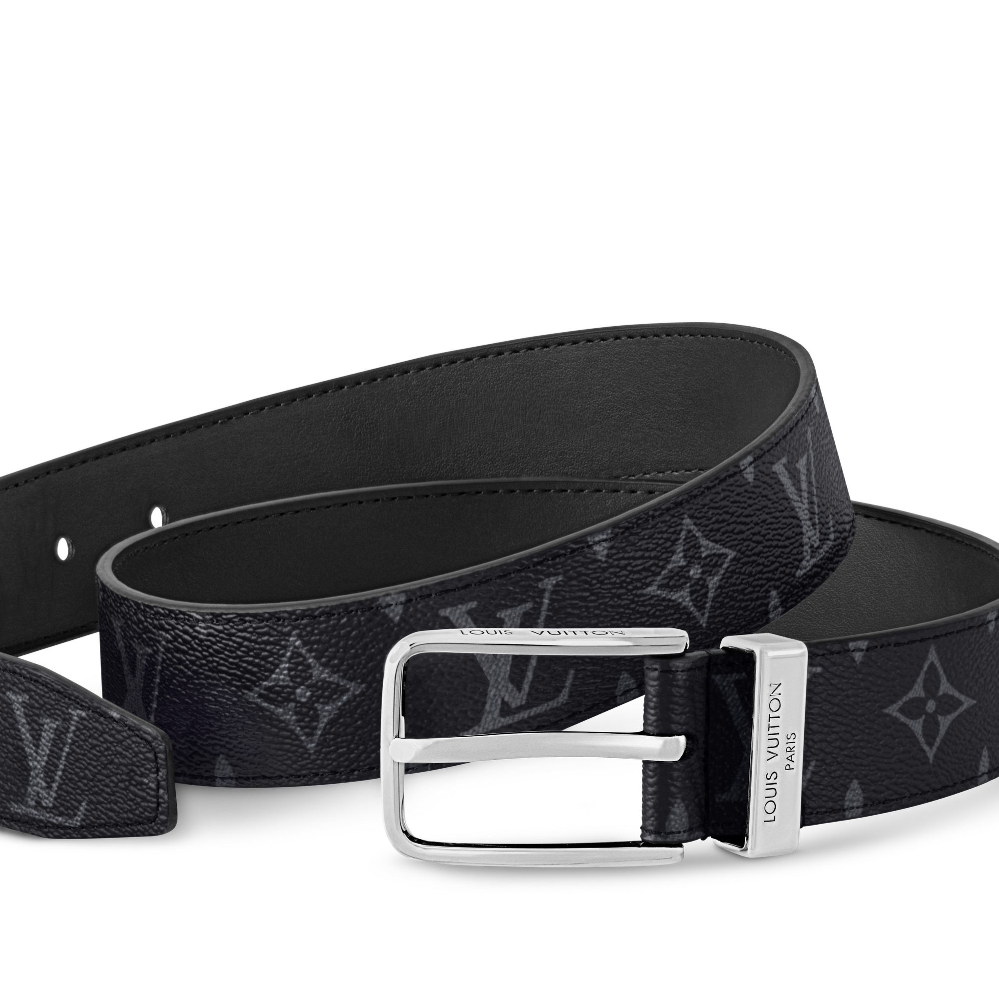 Pont Neuf 35mm Belt Monogram Eclipse in Men