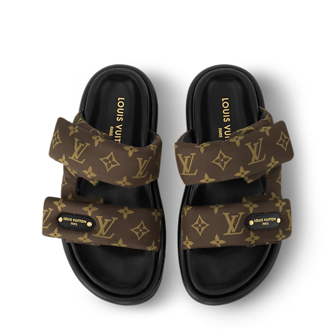 Pool Pillow Flat Comfort Mule in Women's Shoes Mules and Slides collections by Louis Vuitton (Product zoom)