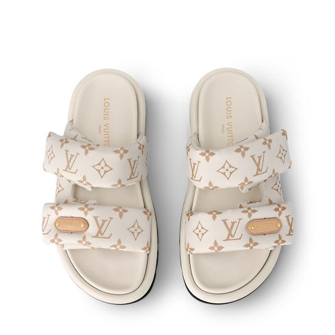 Pool Pillow Flat Comfort Mule in Women's Shoes Mules and Slides collections by Louis Vuitton (Product zoom)