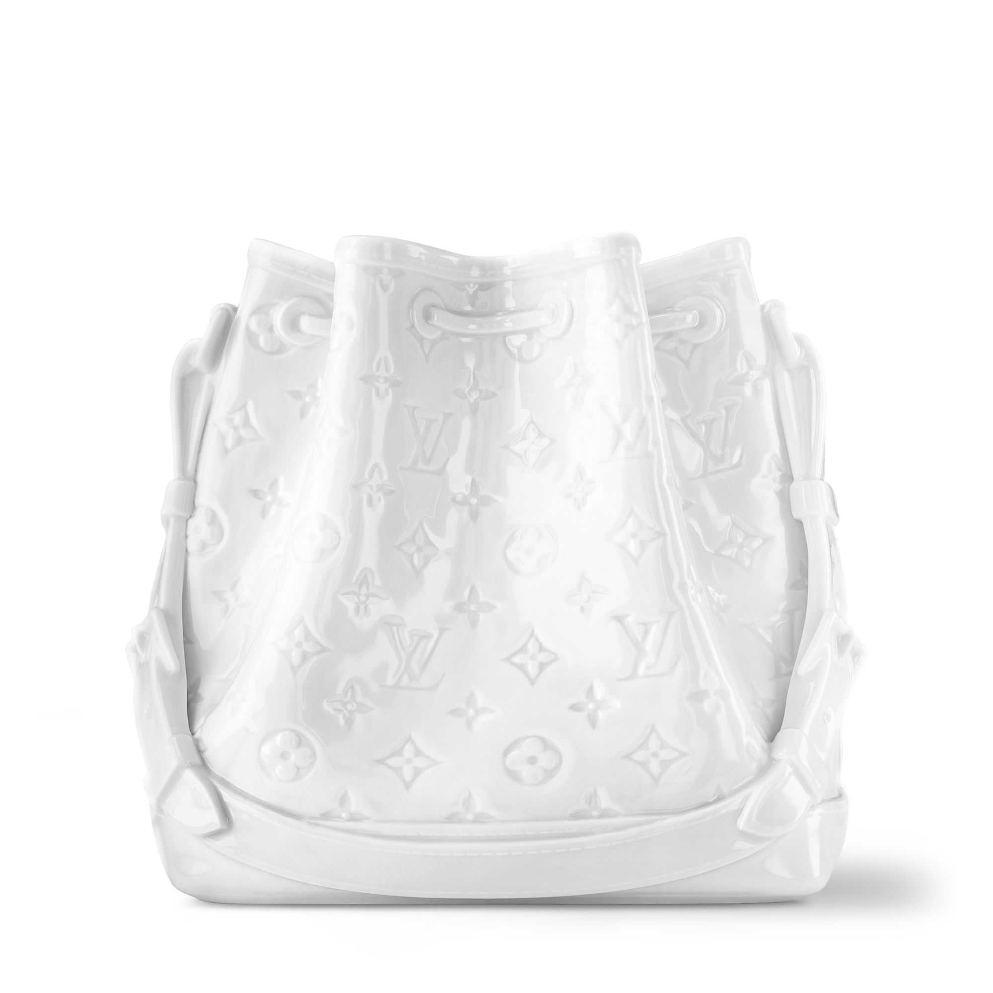 Porcelain Vase Noé BB Monogram in Trunks, Travel and Home