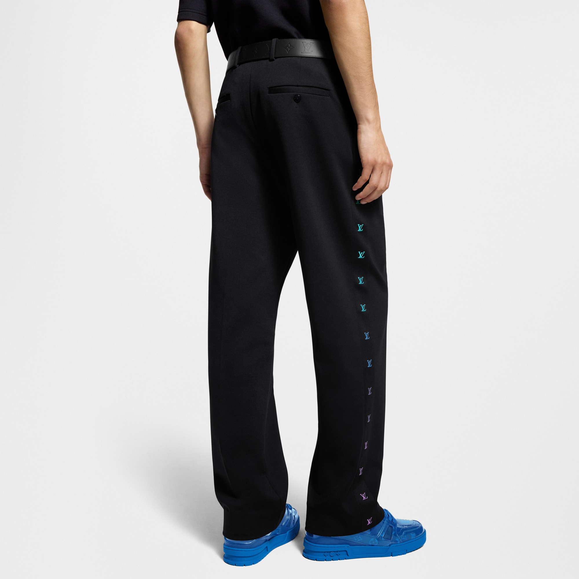 Preppy Tailored Jersey Pants  in Men