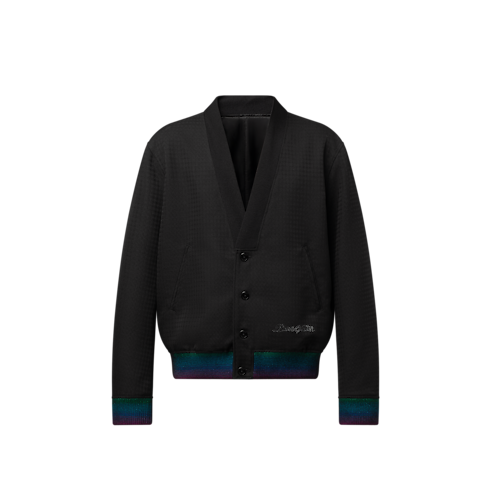Preppy Wool Cardigan Blouson in Men's Ready-to-Wear Outerwear and Coats collections by Louis Vuitton (Product zoom)