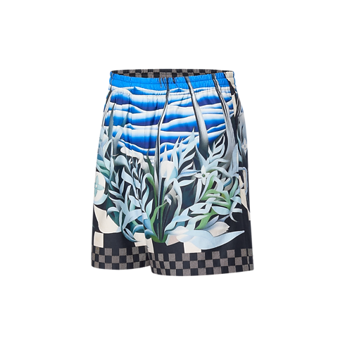 Printed Nylon Swim Shorts in Men's Ready-to-Wear Swimwear collections by Louis Vuitton (Product zoom)