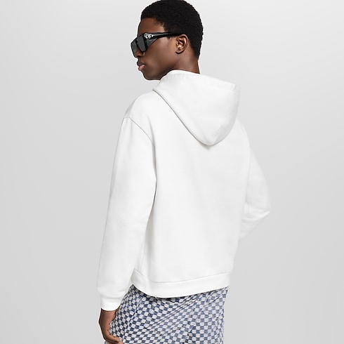 Printed Signature Hoodie in Men's Ready-to-Wear T-shirts and Polos collections by Louis Vuitton (Product zoom)
