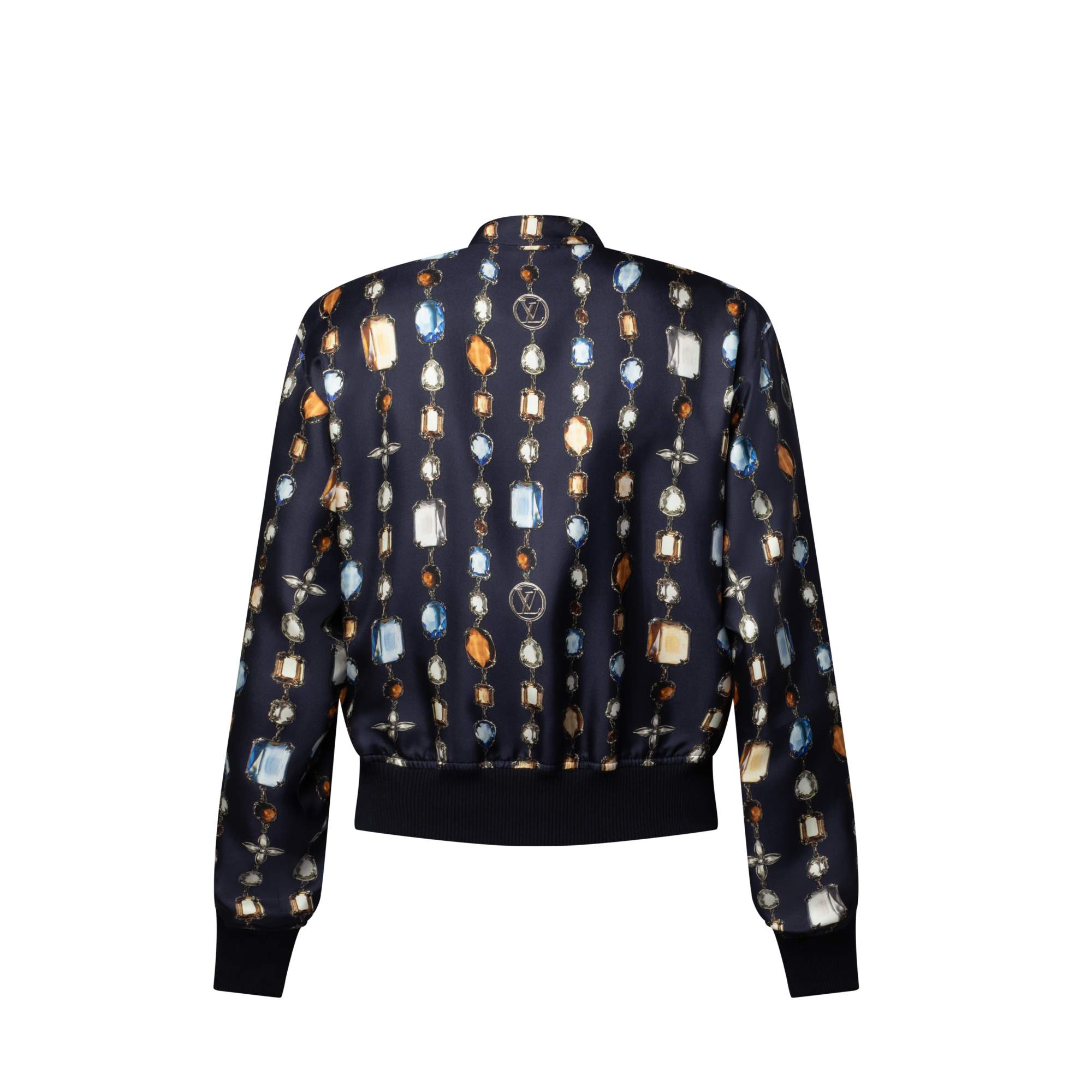 Reversible Necklace Bomber Jacket  in Women