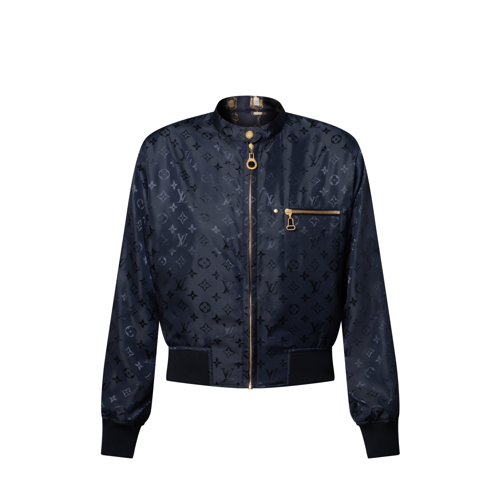 Reversible Necklace Bomber Jacket  in Women