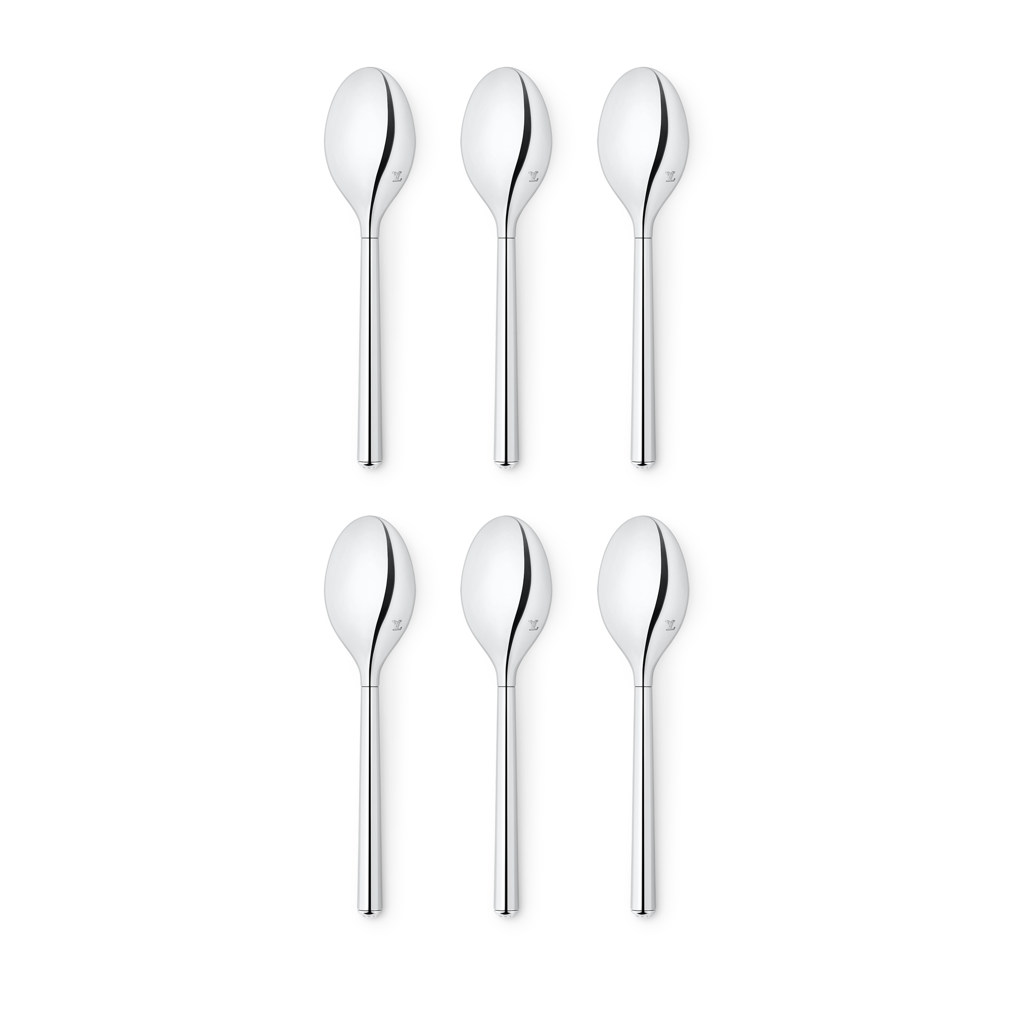 Rivet Set of 6 Espresso Spoon   in Les Extraordinaires