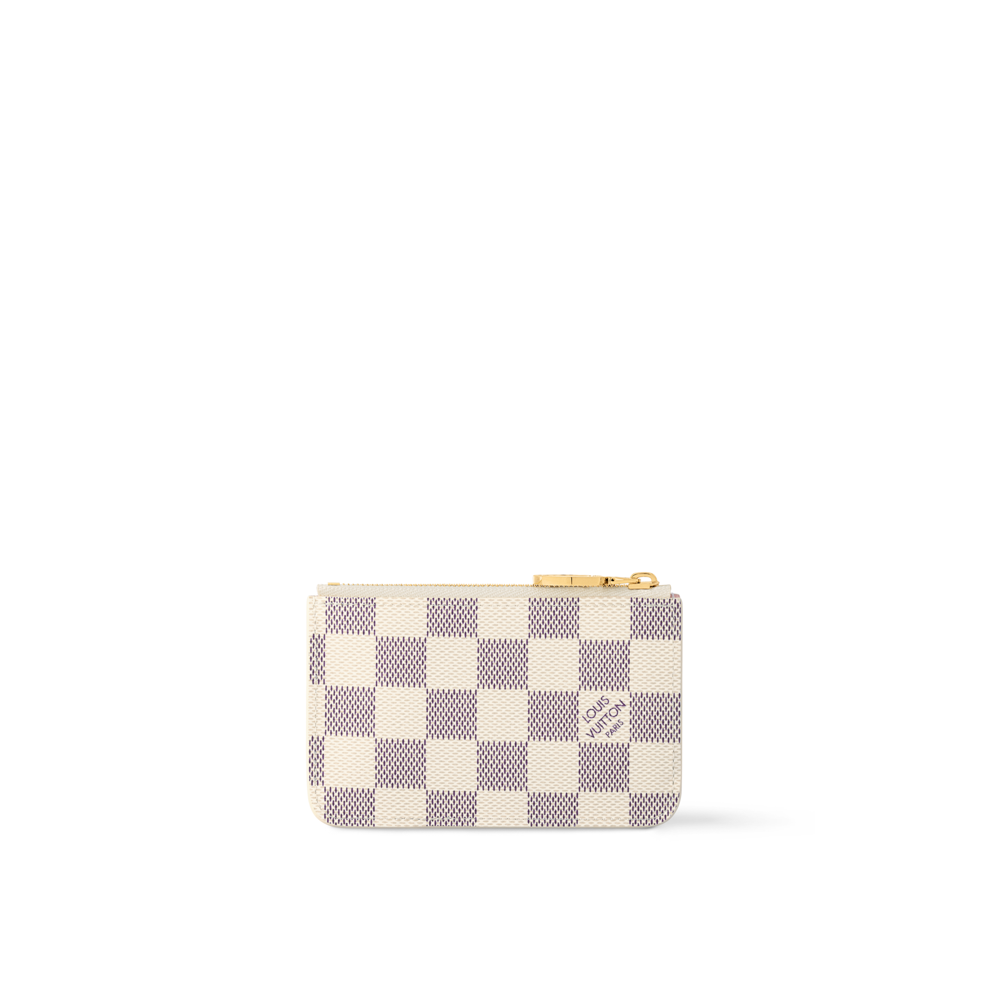 Romy Card Holder Damier Azur Canvas in Women