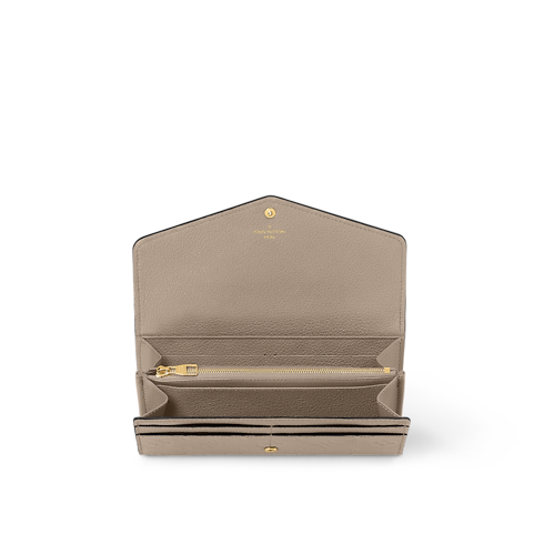 Sarah Wallet Monogram Empreinte in Women's Wallets and Small Leather Goods Long Wallets collections by Louis Vuitton (Product zoom)