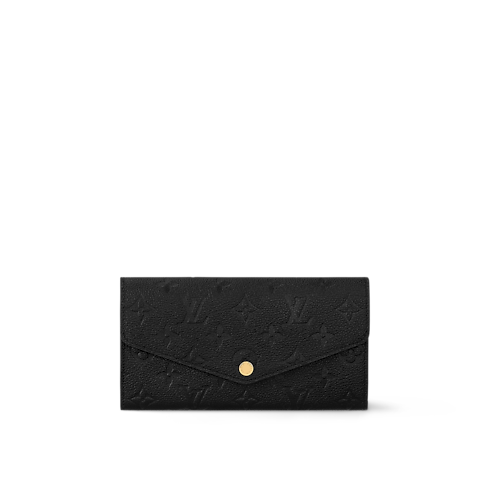 Sarah Wallet Monogram Empreinte in Women's Wallets and Small Leather Goods Long Wallets collections by Louis Vuitton (Product zoom)
