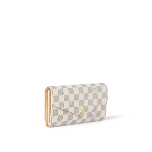 Sarah Wallet Damier Azur Canvas in Women's Wallets and Small Leather Goods All Wallets and Small Leather Goods for Women collections by Louis Vuitton (Product zoom)