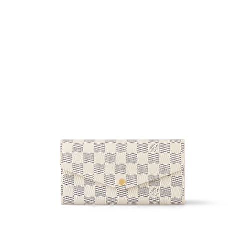 Sarah Wallet Damier Azur Canvas in Women's Wallets and Small Leather Goods All Wallets and Small Leather Goods for Women collections by Louis Vuitton (Product zoom)