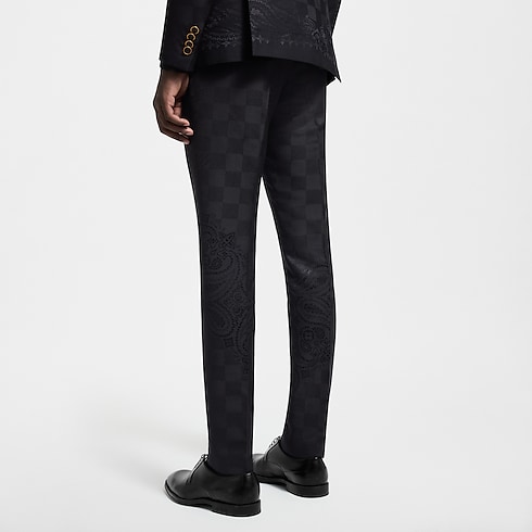 Satin Cigarette Evening Pants in Men's Ready-to-Wear Pants collections by Louis Vuitton (Product zoom)