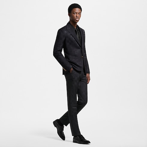 Satin Cigarette Evening Pants in Men's Ready-to-Wear Pants collections by Louis Vuitton (Product zoom)