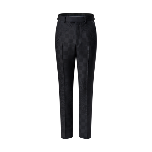 Satin Cigarette Evening Pants in Men's Ready-to-Wear Pants collections by Louis Vuitton (Product zoom)