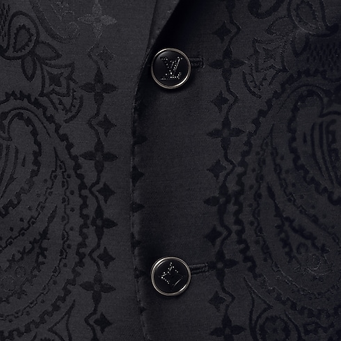 Satin Pont Neuf Single-Breasted Evening Jacket in Men's Ready-to-Wear Blazers and Jackets collections by Louis Vuitton (Product zoom)