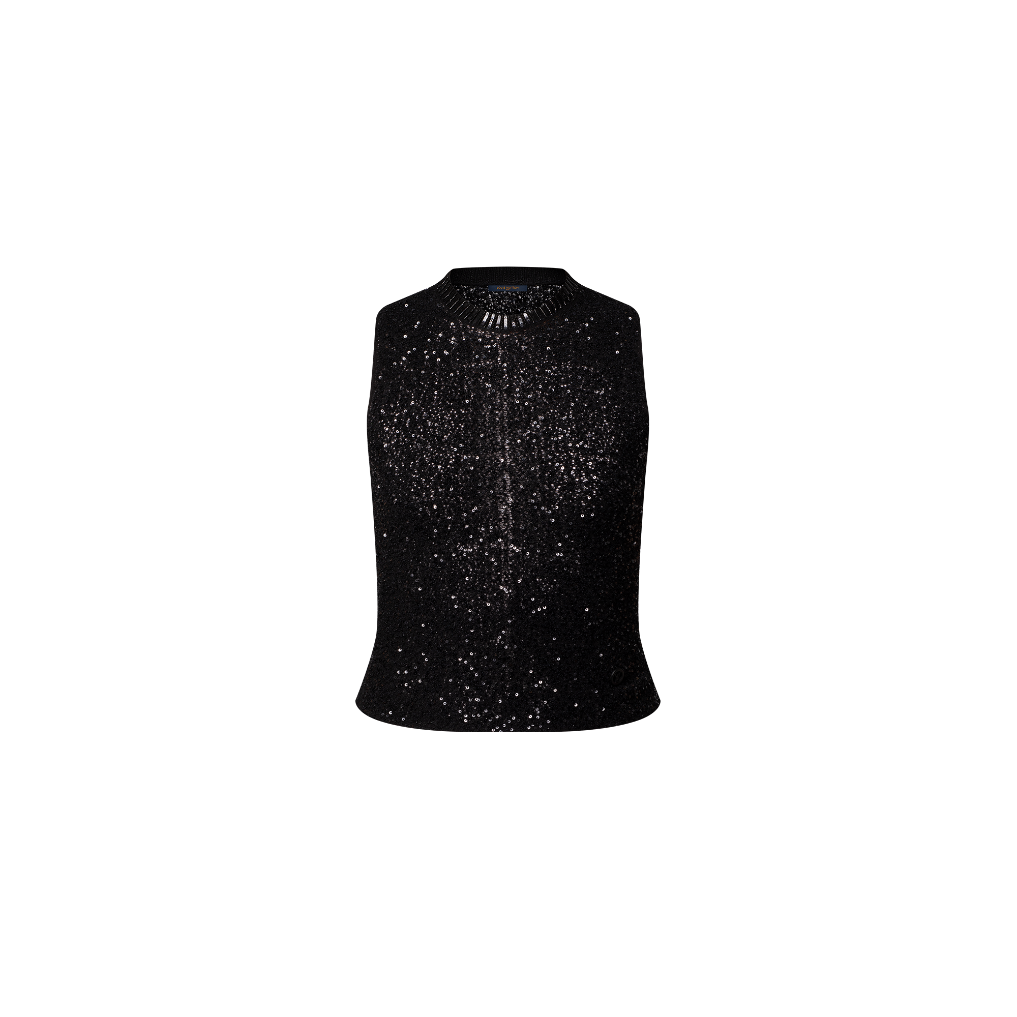 Sequin Knit Tank Top   in Women