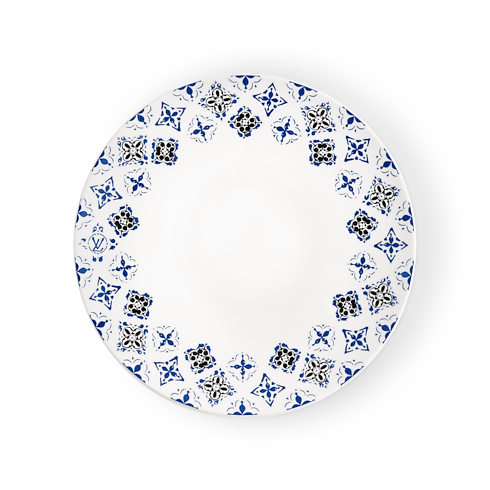 Set Of 2 Dinner Plates LV By The Pool in Trunks, Travel and Home's Home and Art of Dining Art of Dining collections by Louis Vuitton (Product zoom)