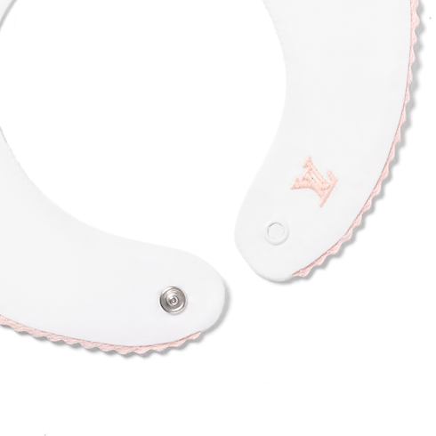 Set of 2 Embroidered Meli-Melo Bibs . in New's For Baby Baby Collection collections by Louis Vuitton (Product zoom)