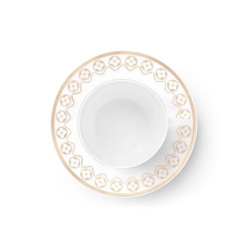 Set Of 2 Teacups And Saucers in Trunks, Travel and Home's Home and Art of Dining Art of Dining collections by Louis Vuitton (Product zoom)