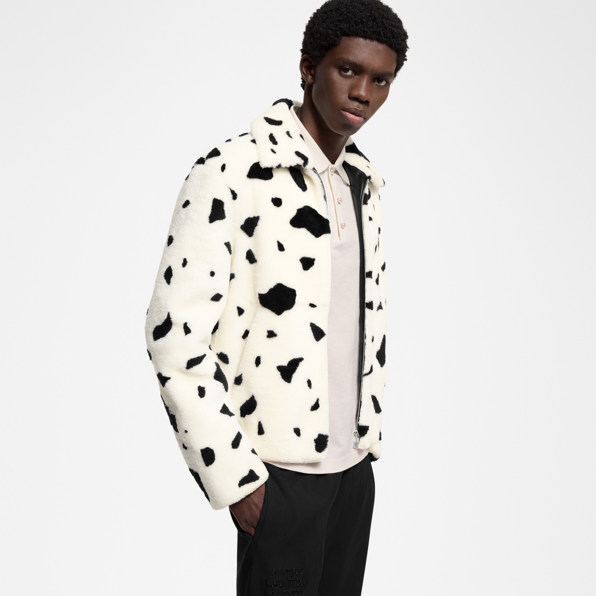 Shearling Blouson  in Men