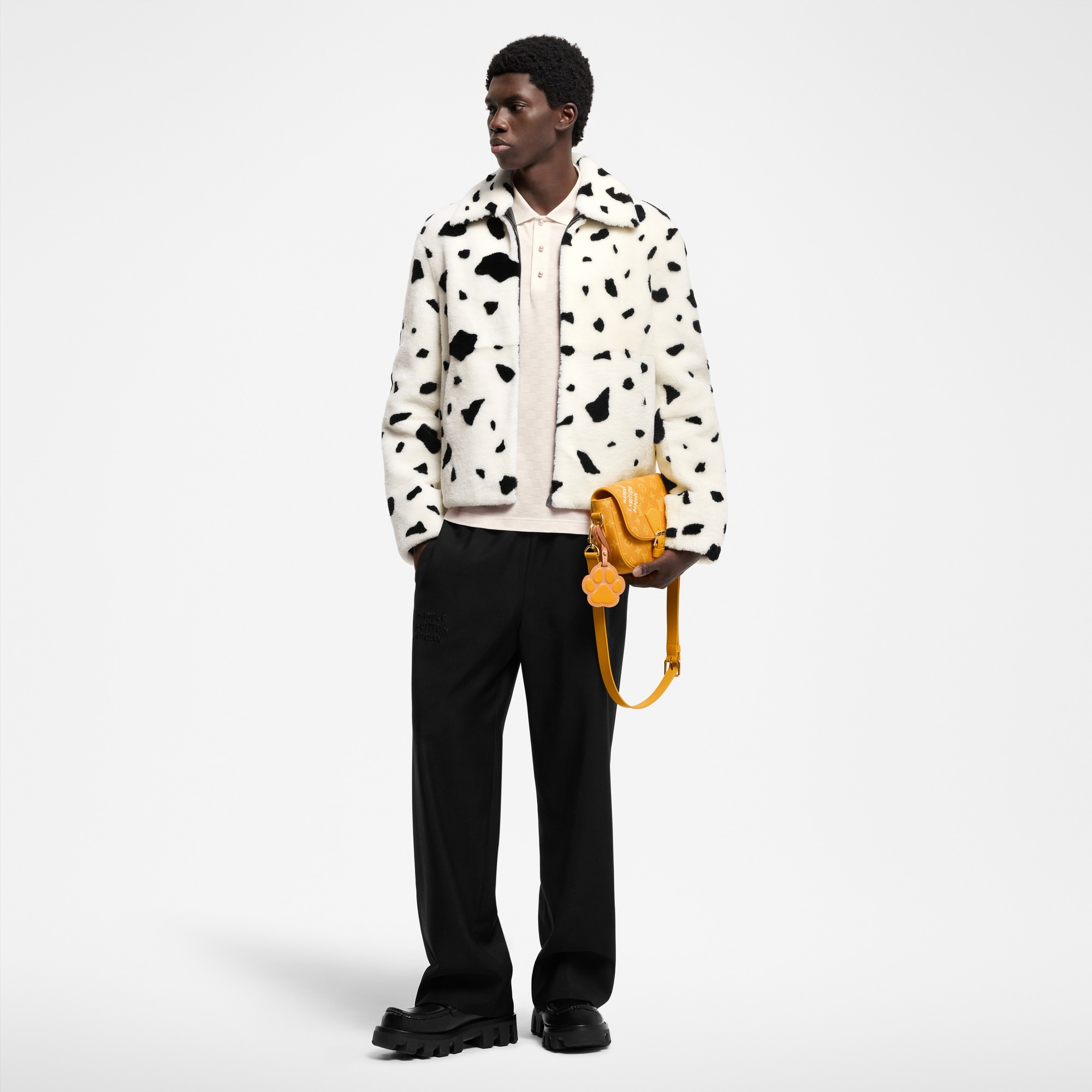Shearling Blouson  in Men